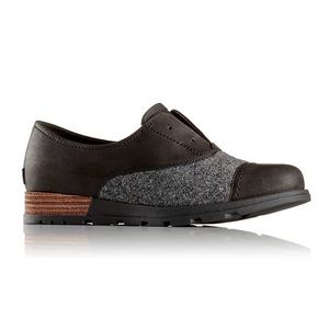 Sorel Major leather wool Oxford shoe